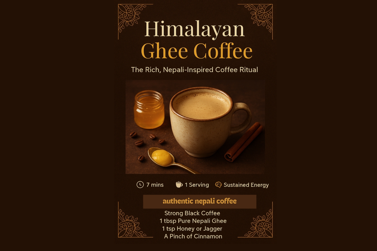 himalayan ghee coffee pure nepali coffee