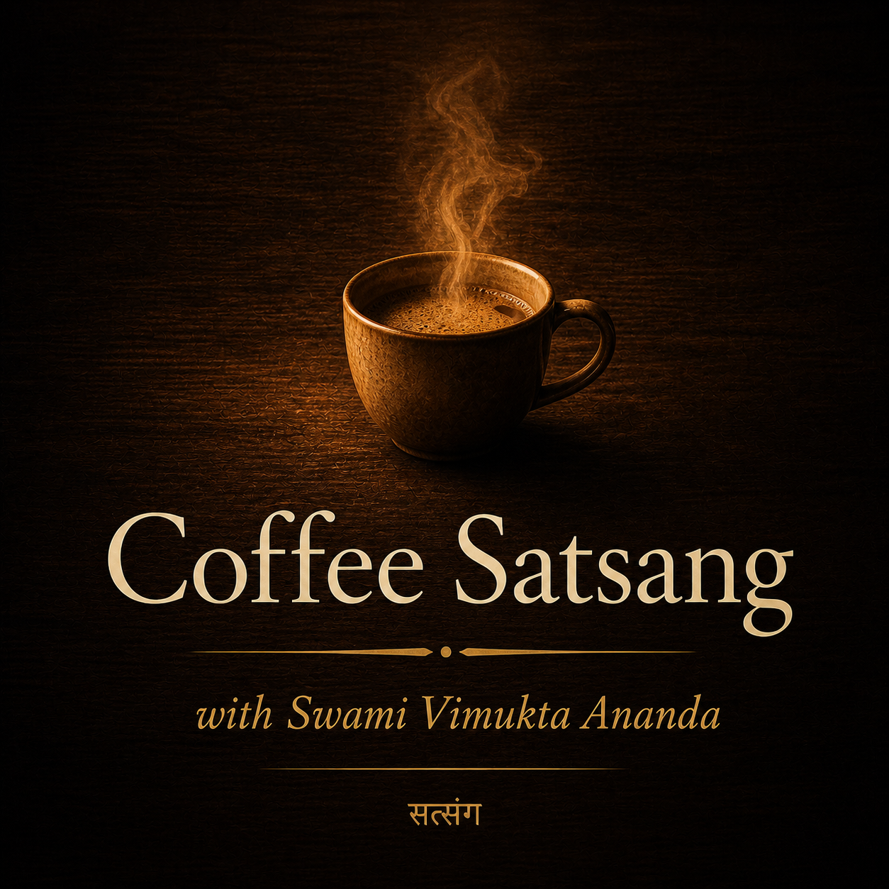 Coffee Satsang with Swami Vimukta Ananda — a weekly gathering in truth over coffee, Kathmandu Nepal
